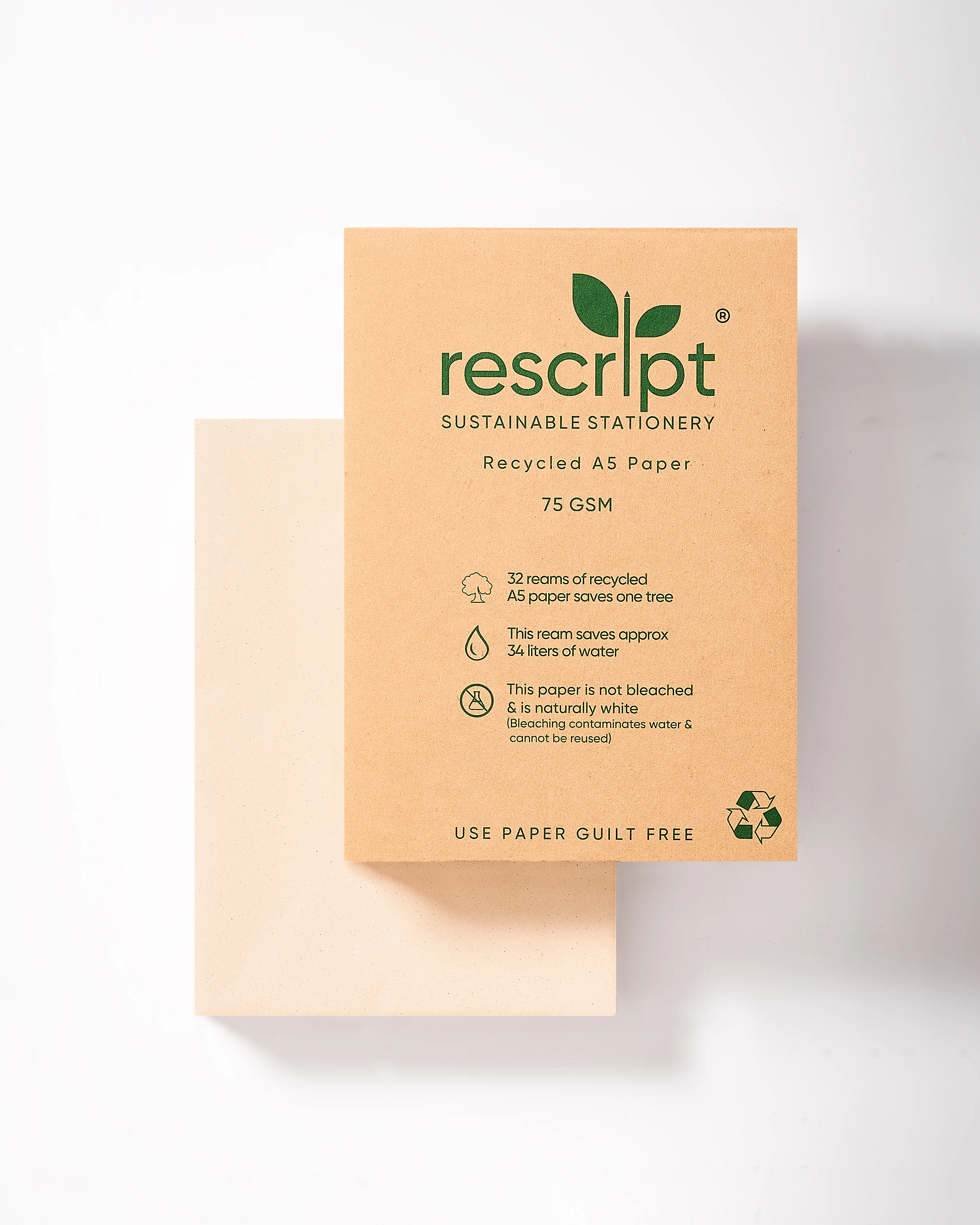100% Recycled A5 Copier Paper – 500 Sheets (75 GSM) - Image 4